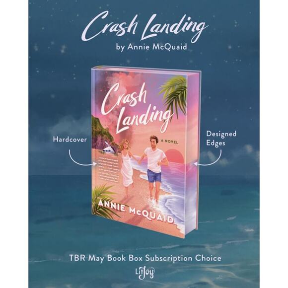 LitJoy Crash Landing by Annie McQuaid - May 2025 To Bee Read Exclusive Edition - Picture 1 of 9